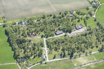 Oblique aerial view of Northfield armament depot, looking S.