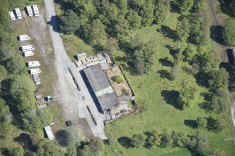 Oblique aerial view of Northfield armament depot, looking E.