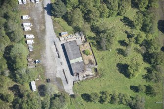 Oblique aerial view of Northfield armament depot, looking E.