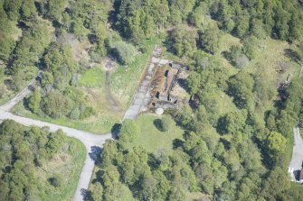 Oblique aerial view of Northfield armament depot, looking NE.