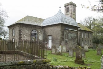 Durisdeer Parish Church. General view from North East.