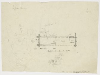 Sketch plan of Carmelite Convent, Luffness