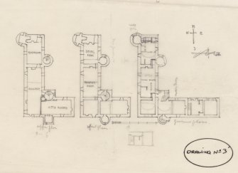 Plan of Auchans Castle