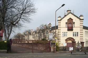 General view of school, taken from the east.