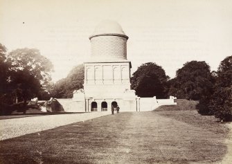 View of Hamilton Mausoleum.