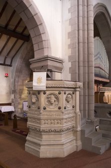 Pulpit from south west.