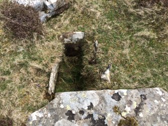 Cist, Rousay, North House.