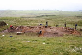 Excavations of turf buildings at Kiltyrie by GUARD