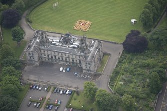 Oblique aerial view of the Dean Gallery, looking SSE.