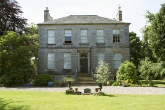 Eskbank House. View from North East.