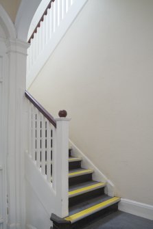East Craig. Ground Floor. View of staircase from South East.