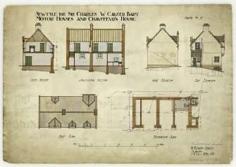 Elevations, Plans and Sections.
Drawing No.76