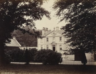 View of Greenbank House entrance front from south east