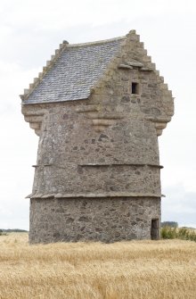 View from east.