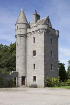 North tower from south east.