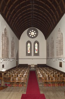 View from east.
