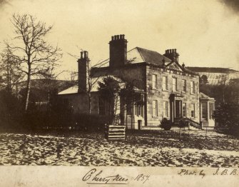 View of Cherrytrees House near Yetholm.