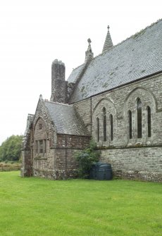 Porch from north west.