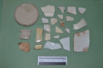 Plain pottery sherds, trial trenching evaluation, Manse Road, Kingussie
