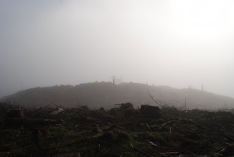 Morning fog at Comar Wood Dun, Cannich, Strathglass