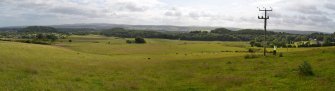 Panorama of the survey area, Torvean Golf Course, Sports Hub, Kilvean Cemetery