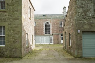 Courtyard from north.