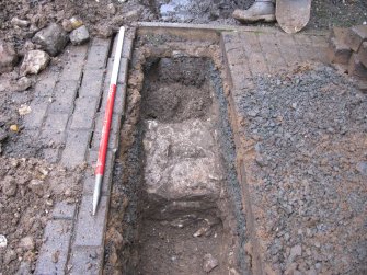 Photograph from watching brief at Kilwinning Old Parish Church