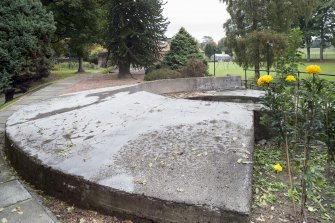 View of west Gun emplacement looking SE.