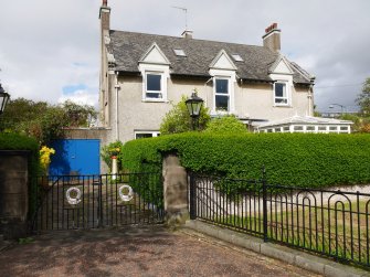 General view of officer's house from south.