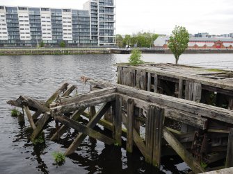 Detail view of pier, looking north east.