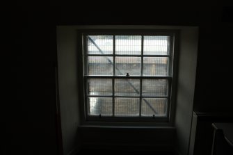West guardhouse, Room 1, photograph from desk-based assessment and historic building survey of Fort House, Leith, Edinburgh