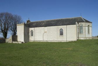 View from south.