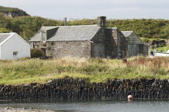 Coalery, view from across harbour to south east