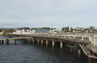 View of pier from south west
