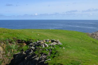 The bothy on the edge of Gedh’ An Trullich, viewed from the SW