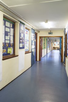 Ground Floor. Corridor. General view from North East.