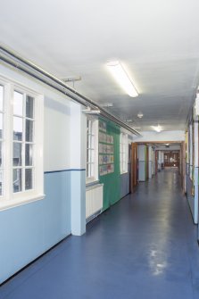 First Floor. Corridor. General view from South West.