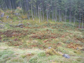 Photograph of Caisteal Mac Tuathal, from a topographic archaeological survey at five Pictish Forts in the Highlands