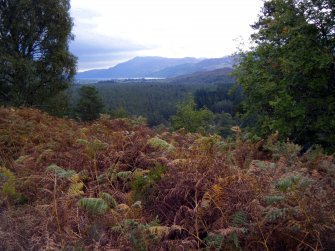 View towards Fort Augustus from Torr Dhuin, from a topographic archaeological survey at five Pictish Forts in the Highlands