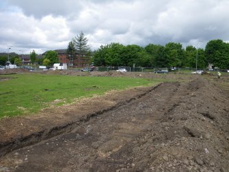 Photograph from final report on an archaeological evaluation at Main Street, Bridgeton