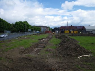 Photograph from final report on an archaeological evaluation at Main Street, Bridgeton