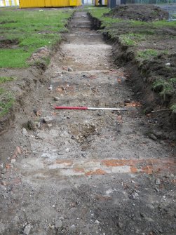 Photograph from final report on an archaeological evaluation at Main Street, Bridgeton