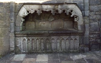 View of tomb of Lord Semple.