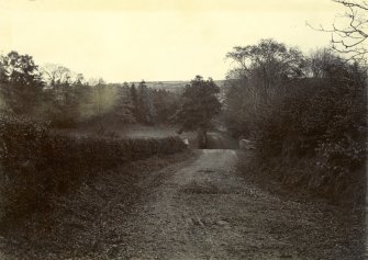 View of road, The Peel, Busby