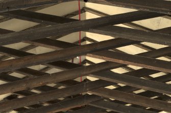 3rd foor. Circle rehearsal room. Roof structure.