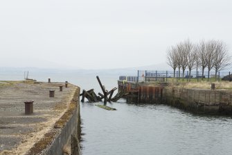 View of dock entrance.