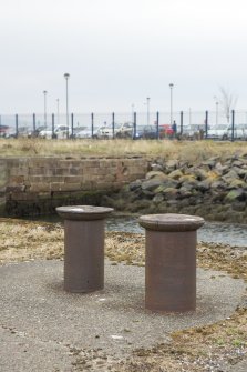 Detail of bollards.