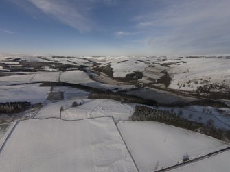 Oblique aerial view looking NW.