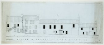 Elevation of houses in Somerville Street