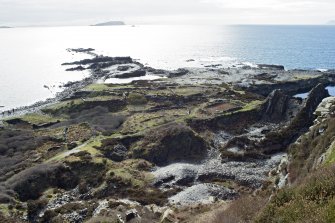 West end of island, general view from high ground to east